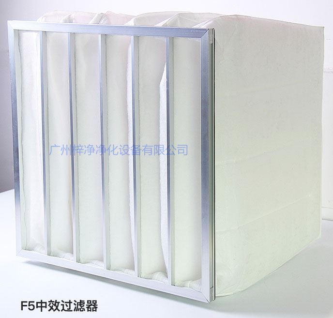 F5級袋式中效過濾器主要用于商業大樓、劇院、車站。
