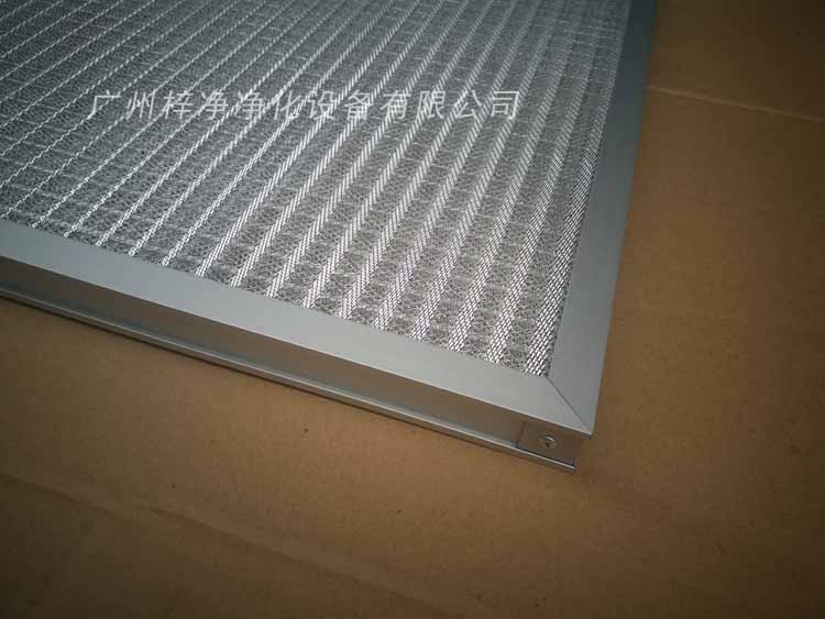 鋁網初效過濾器主要應用于耐酸堿、耐高溫場所。
